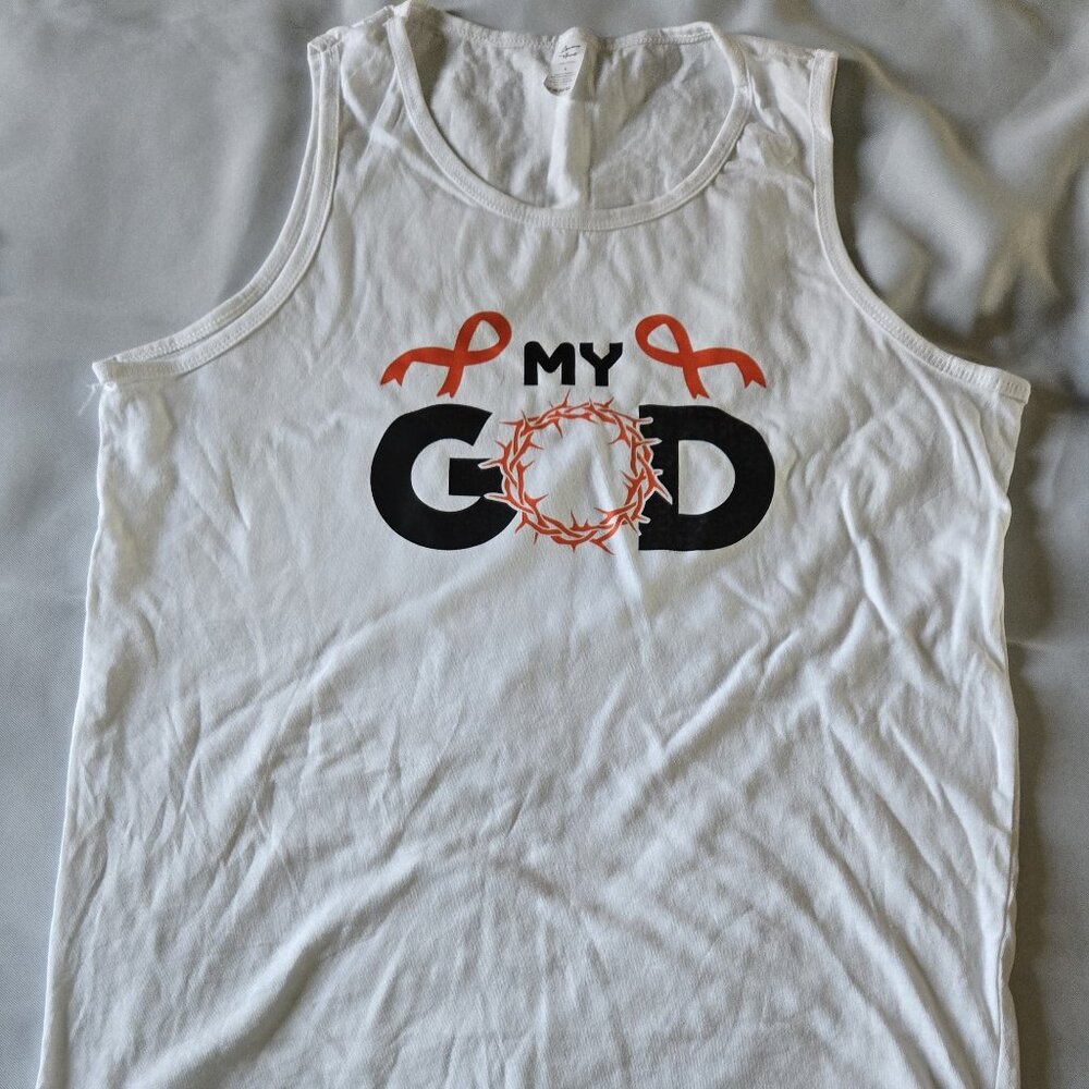 Tank Top, Large, White